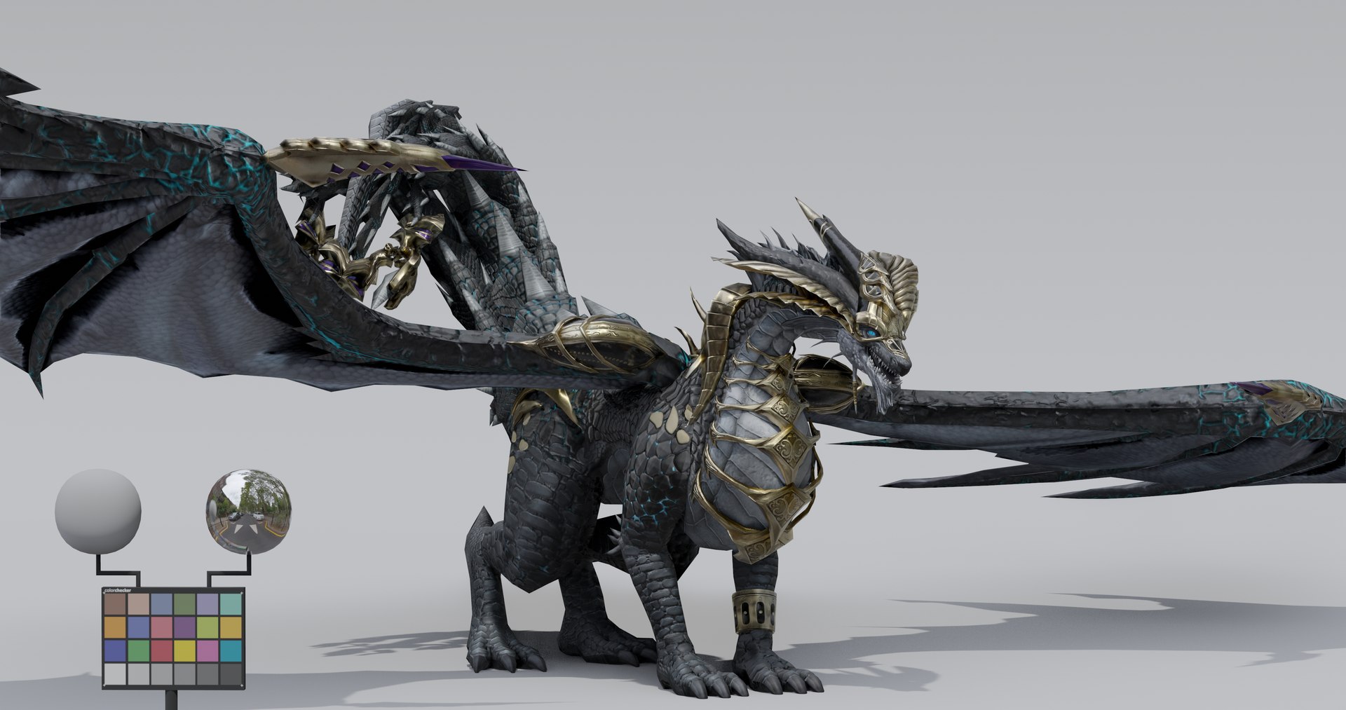 Mythical Dragon - rigged model - TurboSquid 2085674