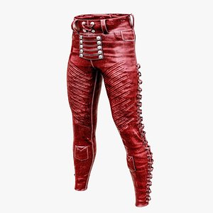 Leather Punk Pants