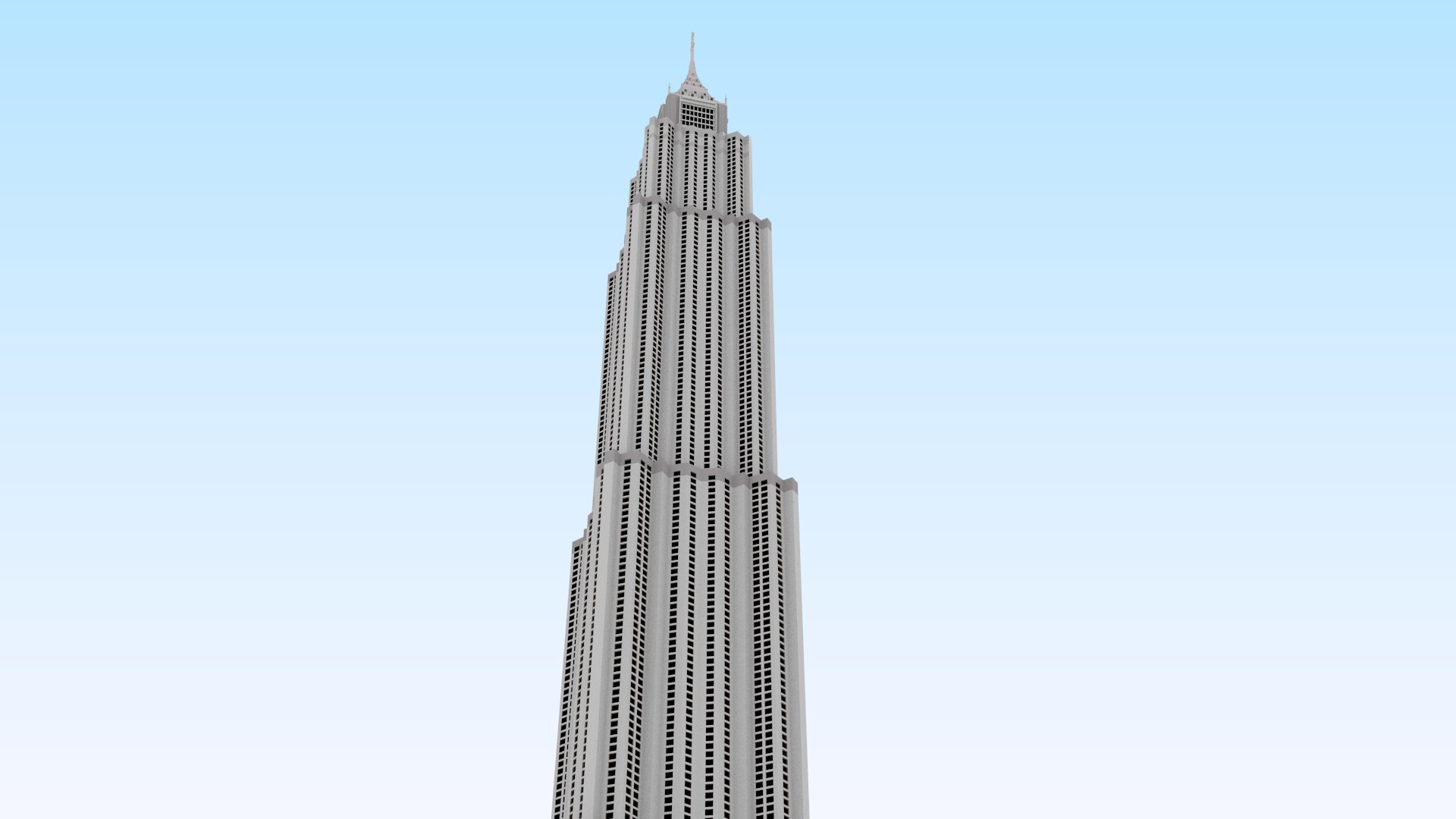 3d skyscraper sky scraper