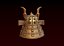 Stampa 3D del casco da samurai