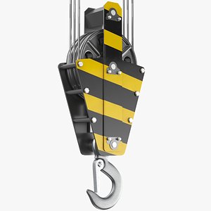Crane Hook 3D Models for Download