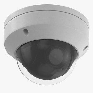Surveillanc Camera Dome 3D