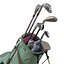 3D golf bag clubs