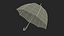 Black Handle Bubble Umbrella