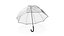 Black Handle Bubble Umbrella