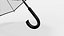 Black Handle Bubble Umbrella