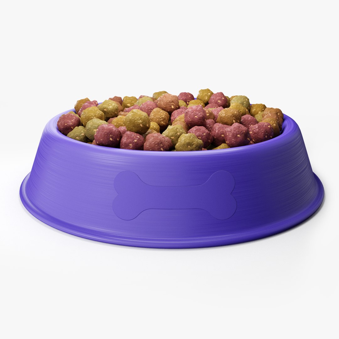 3D Dog Food model TurboSquid 1898641