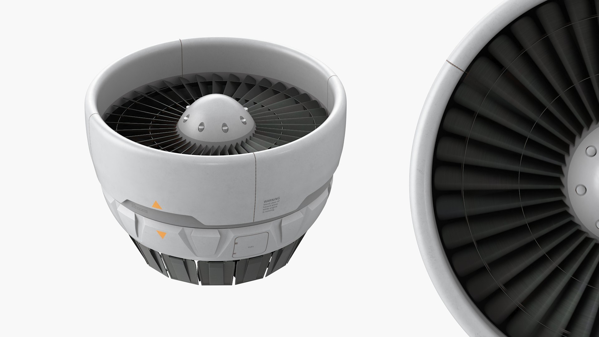 Propulsion Jet Rotor White Rigged For Maya 3D - TurboSquid 2449724