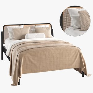 John Lewis Rattan Bed Frame