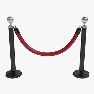 3d model stanchion posts