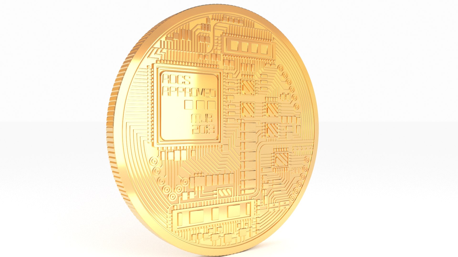 Bitcoin Realistic Bit Cash Model - TurboSquid 1330988