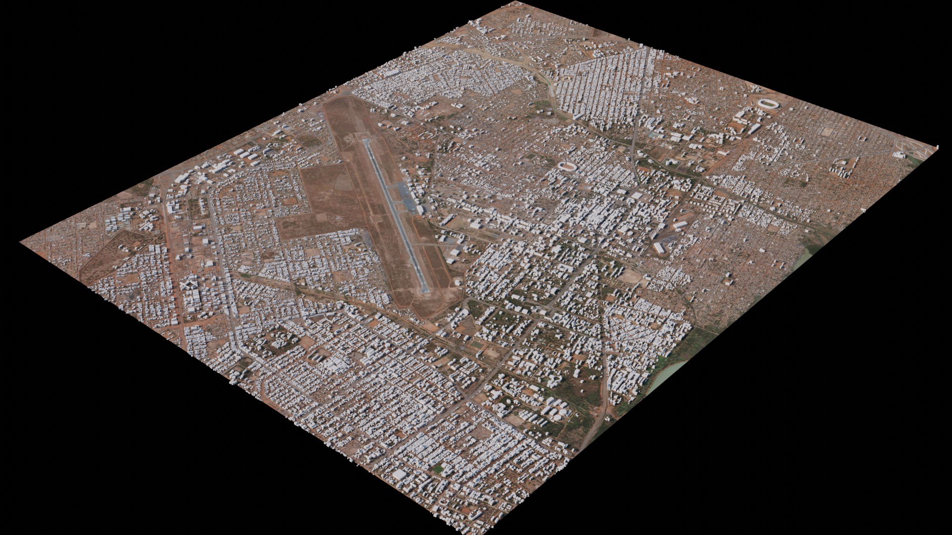 3D Ouagadougou - Burkina Faso Model - TurboSquid 1742255