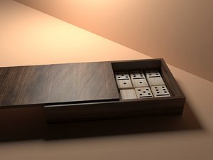 Wood Domino Set