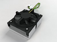 CELERON SOCKET 432 HEAT-SINK AND COOLING FAN