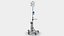 IV Stand With Oxygen Tank