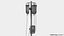 IV Stand With Oxygen Tank