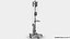 IV Stand With Oxygen Tank