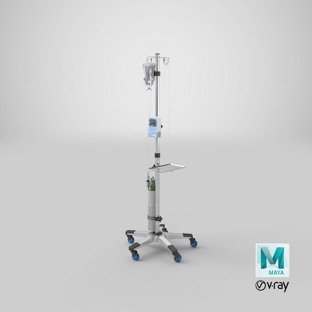 real iv stand 3D model https://p.turbosquid.com/ts-thumb/qa/evdcLj/bffwFAxH/stemcell_maya_vray_render/png/1576738139/1920x1080/fit_q87/17453c28f1e3d0429515daa29aa1636951f73380/stemcell_maya_vray_render.jpg