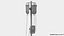 IV Stand With Oxygen Tank