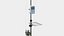 IV Stand With Oxygen Tank