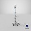 IV Stand With Oxygen Tank
