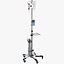 IV Stand With Oxygen Tank