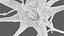 Multipolar Neuron Structure 3D model