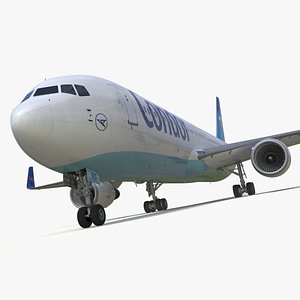 3D model Condor Airlines Boeing 767 Airliner