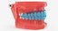 typodont transparent removable retainer 3D