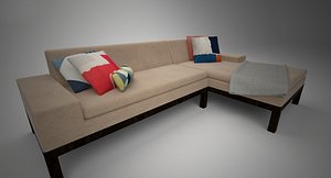 West Elm Lorimer Sofa and Chaise