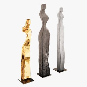 3D Modern Art Sculpture