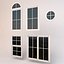 3d glass windows doors model
