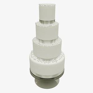 3D Wedding cake