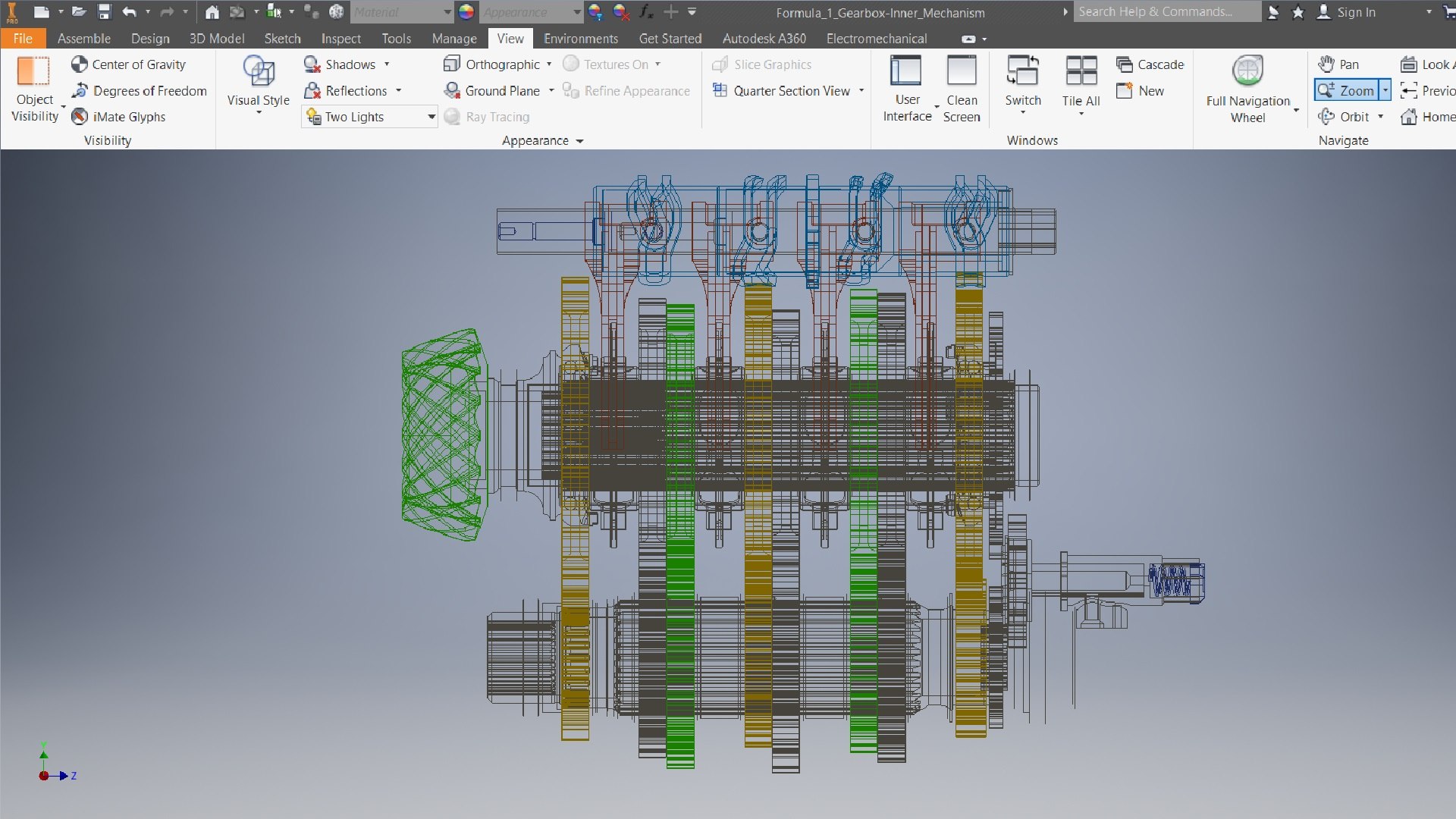 3D F1-gearbox-mechanism 3d Model Model - TurboSquid 2330114