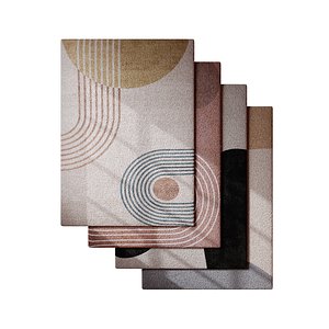 Rug Set 04 3D model