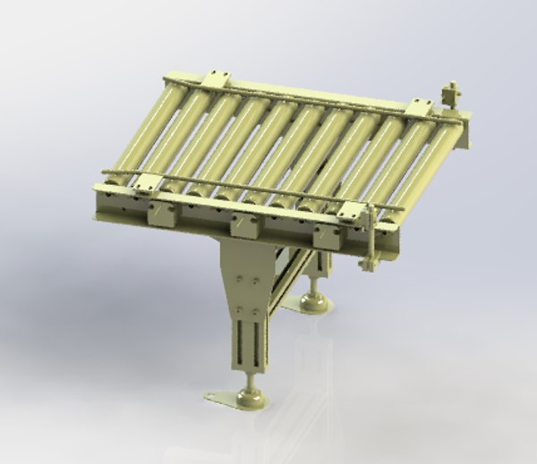 Roller assembly line 3D TurboSquid 1226837