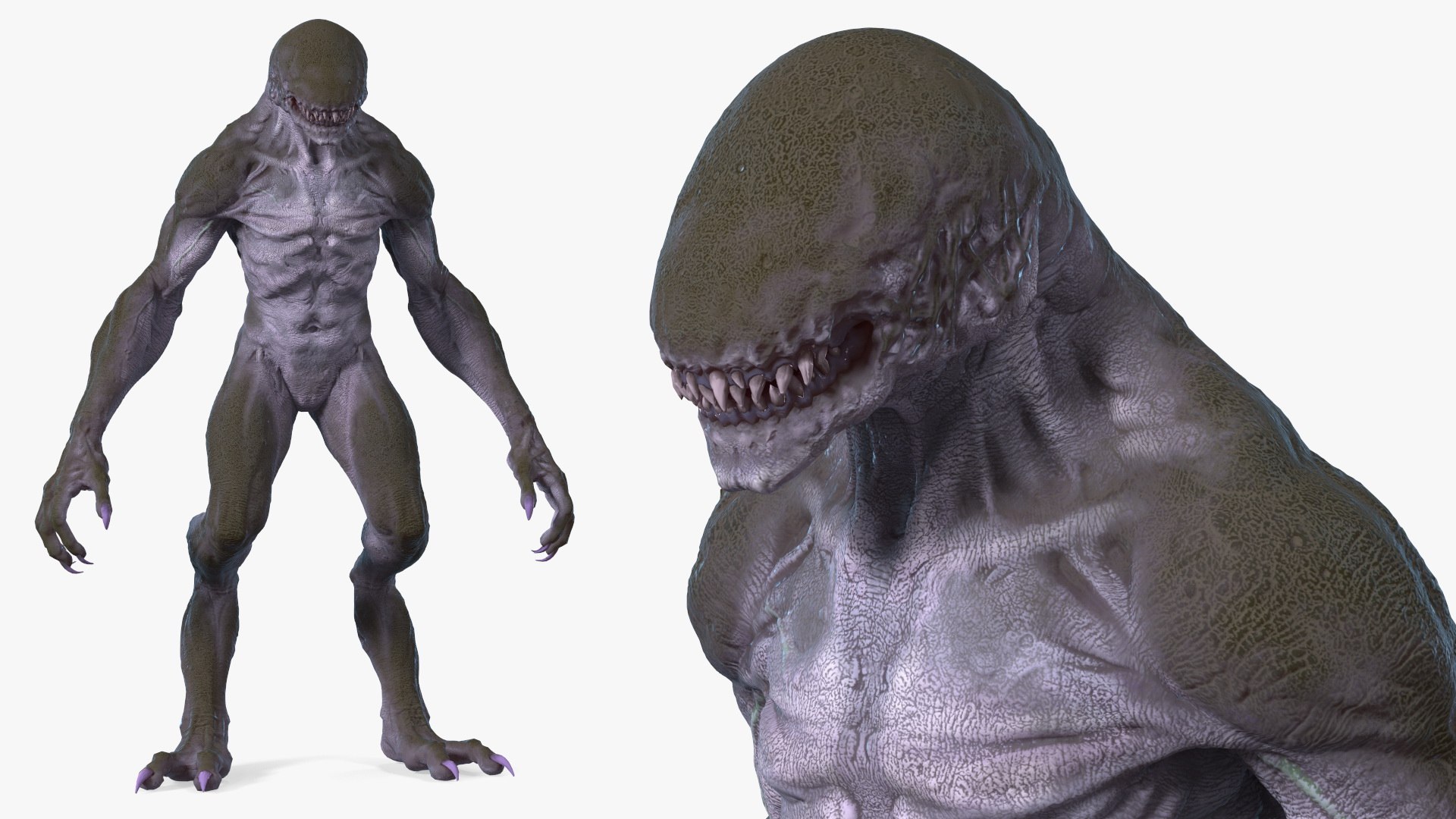 Monster Beast 3D model preview