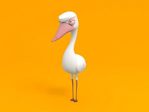 Cursed opila bird - Download Free 3D model by Nala