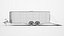 3D model Enclosed Car Hauler Trailer 08