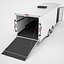 3D model Enclosed Car Hauler Trailer 08
