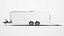 3D model Enclosed Car Hauler Trailer 08