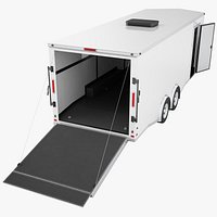 Enclosed Car Hauler Trailer 08