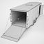 3D model Enclosed Car Hauler Trailer 08