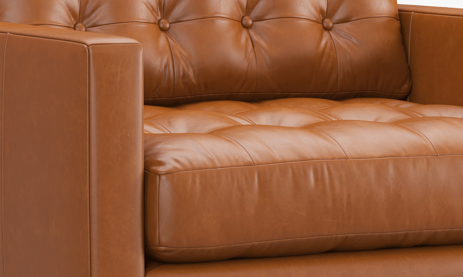 Joybird Eliot Leather Chair 3D model TurboSquid 1967110