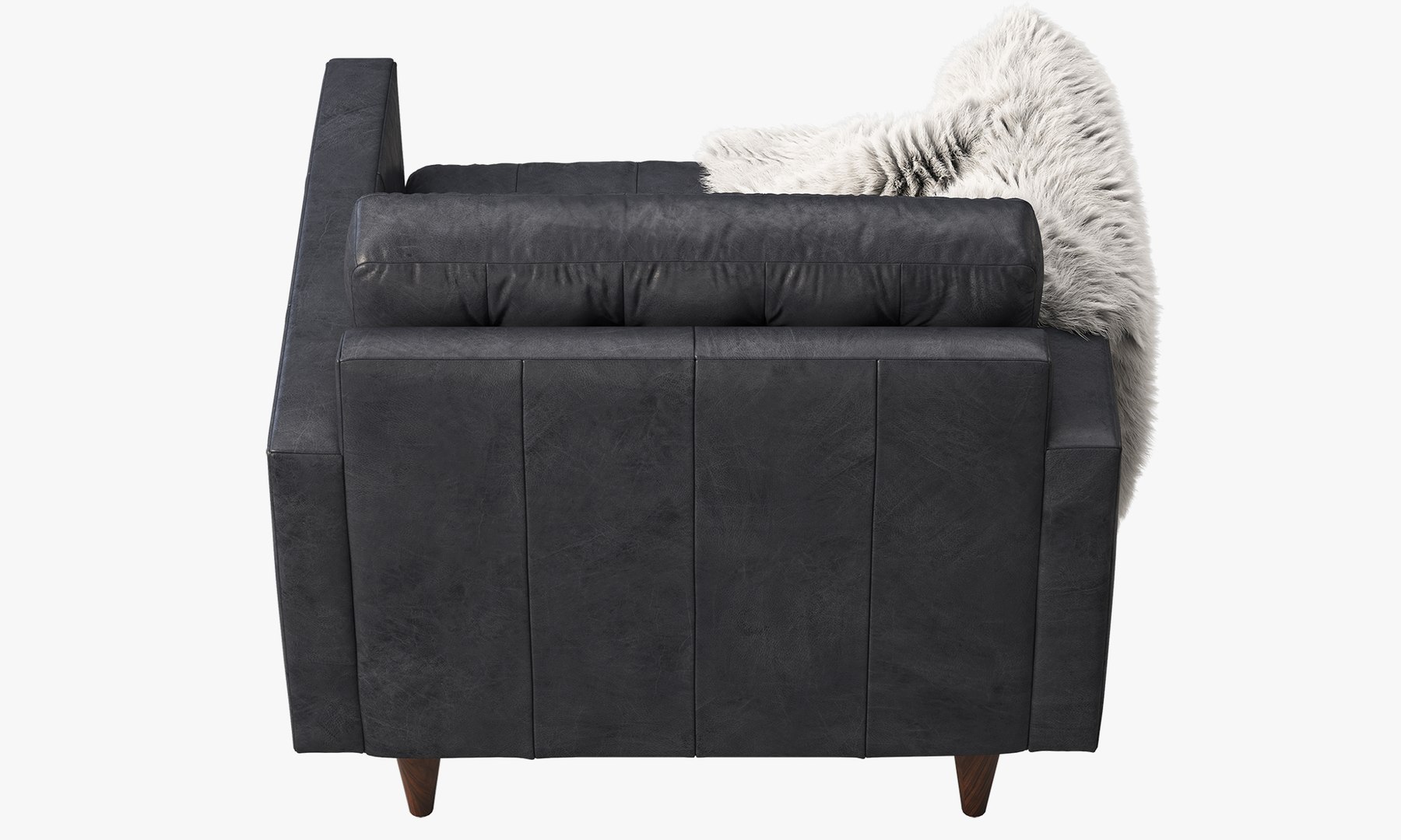 Joybird Eliot Leather Chair 3D Model TurboSquid 1967110