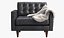 Sedia Joybird Eliot in pelle