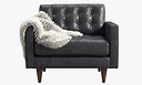 Joybird Eliot Leather Chair