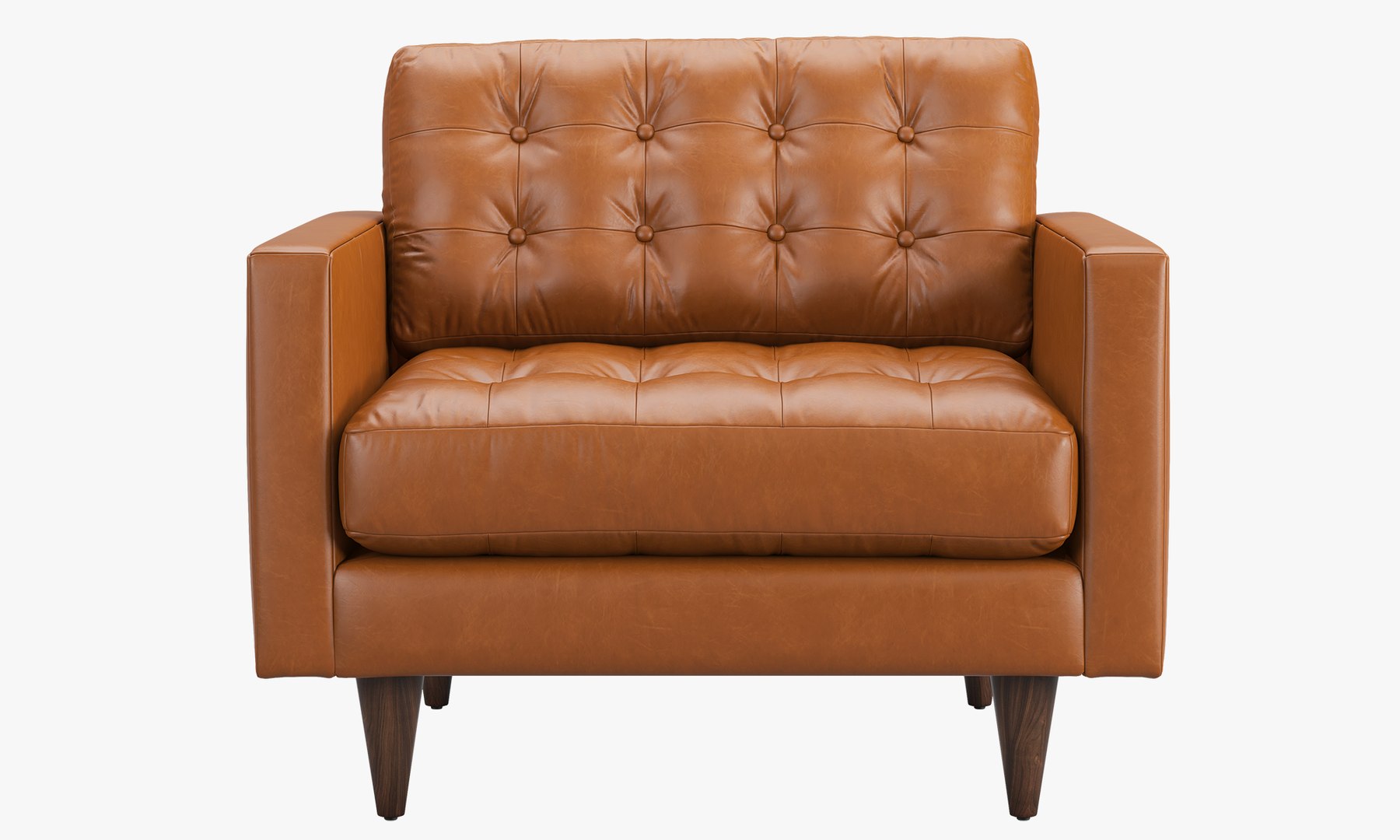 Joybird Eliot Leather Chair 3D Model TurboSquid 1967110