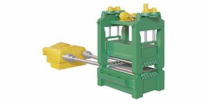 3D metal sheet rolling machine