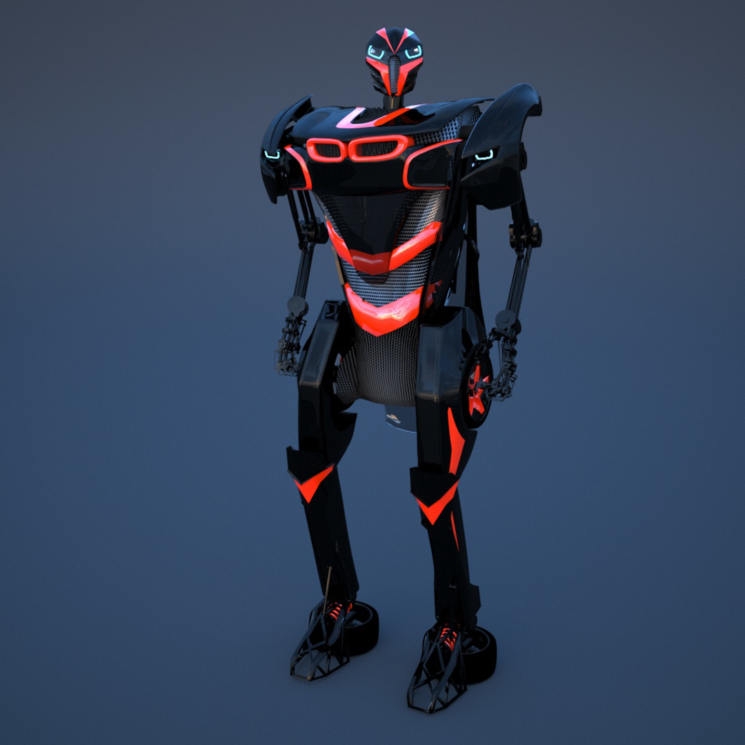 3d model robot